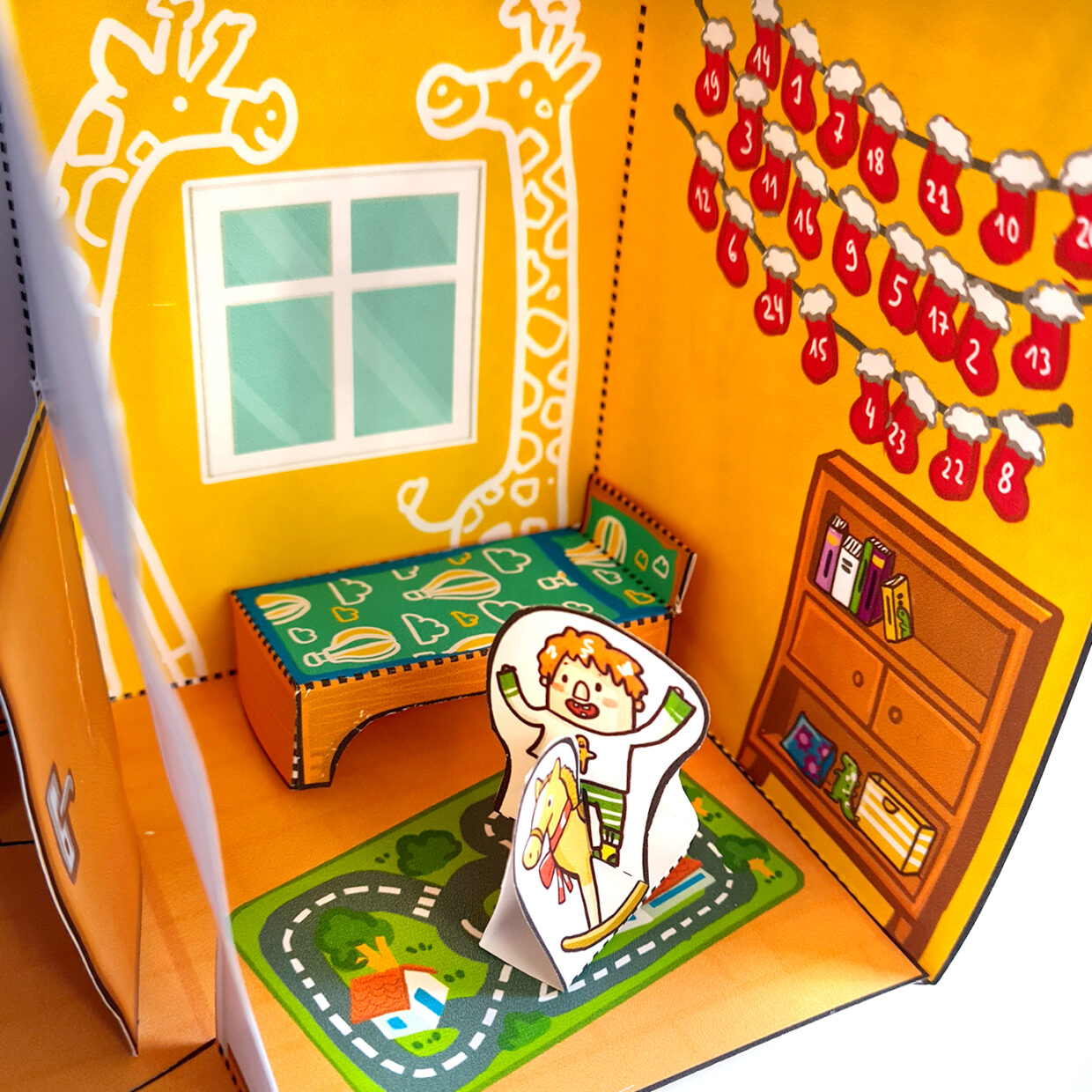 Bastelbogen Weihnachten So bastelst du