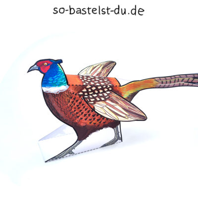 Fasan aus Papier