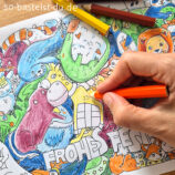 Adventskalender zum Ausmalen