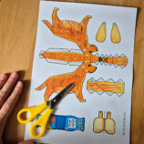 Bastelbogen Cocker Spaniel Hund